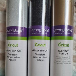 3pk Cricut Strong Bond Iron-On